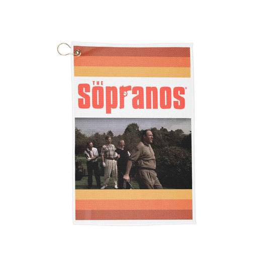The Sopranos Golf Towels, 90's, Sports Towel, Sopranos Merchandise