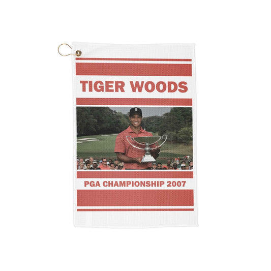 Tiger Woods Golf Towel, Sports Gift for Golfers, Golf Accessories, PGA